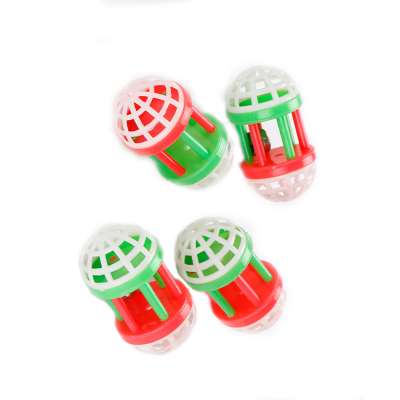 New pet plastic hollow ball bell ball cat and dog decompression cat grinding claw toy