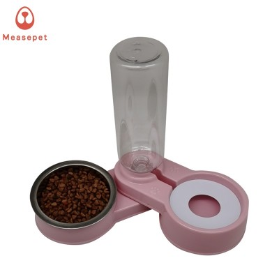 Manufacturer Eco-friendly Automatic Refill Water and Feed Bowl 2 in 1 Water Food Dispenser