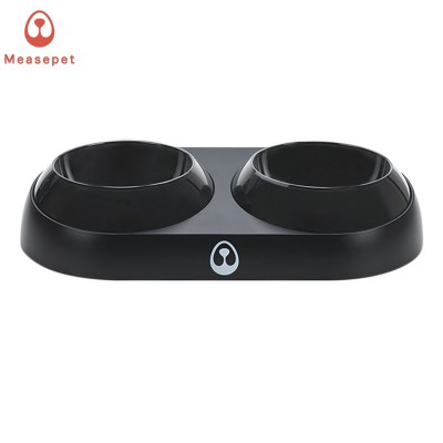 Manufacturer Upgrade Pet Dog Anti-slip Double Bowls Eco-friendly Dog Water Food Dispenser Container Feeder