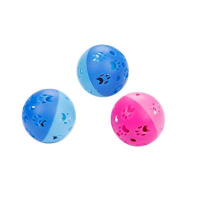 Amazon Hot selling good quality cat toy ball plastic cat toy